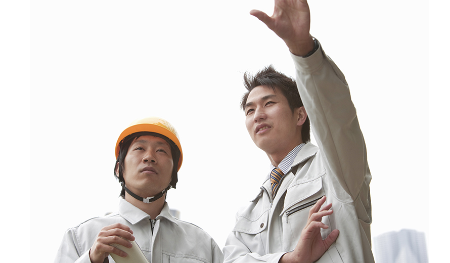 POINT-03「施工中も、施工後も。いつでも、いつまでも、丁寧にサポート」