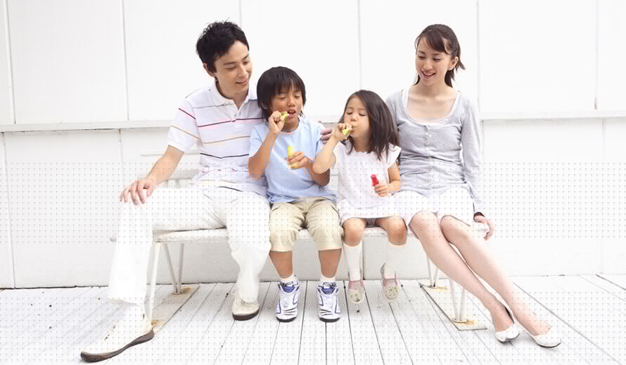 POINT：1家族団らんのスペースを大切に