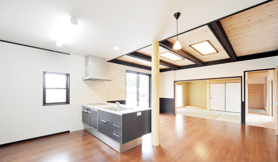 POINT：1キッチンは「集いやすさ」と「機能性」の両方を大切に